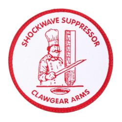 CGA Patch Shockwave suppressor - R&eacute;f: 12848200000