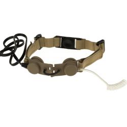 Z-Tactical Tactical Throat Mic Dark Earth - R&eacute;f: 10209830900