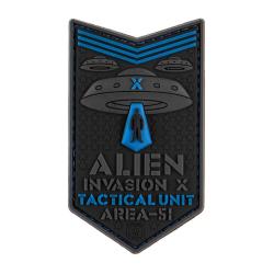 JTG Alien Invasion X-Files Patch Green - R&eacute;f: 11342220000