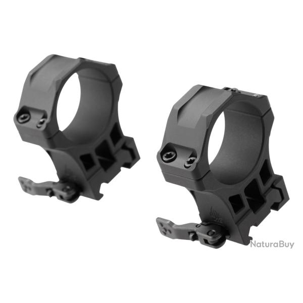 Leapers Accu-Sync QR 34 mm Tube X-High Profile Scope Rings Black - R�f: 12811006000