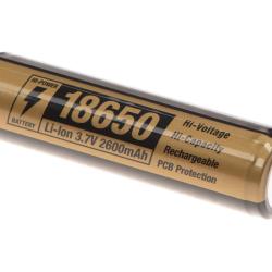 Clawgear 18650 Battery 3.7V 2600mAh Black/Red - R&eacute;f: 11002850300