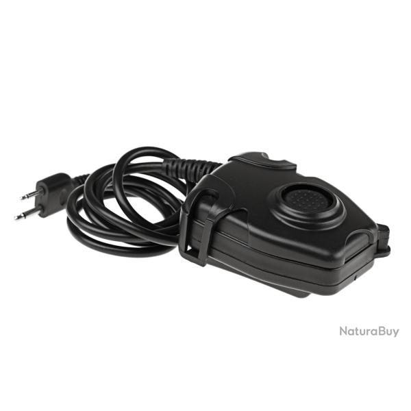 Z-Tactical PTT ICOM Connector Black - R�f: 10252006000