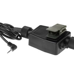 Z-Tactical zTEA PTT Motorola 1-Pin Connector Black - R&eacute;f: 10251606000