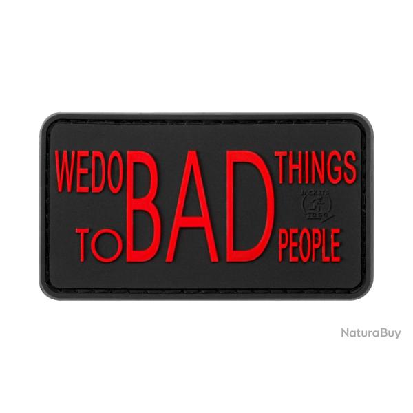 JTG We do bad Things Rubber Patch Blackmedic - R�f: 10193150500