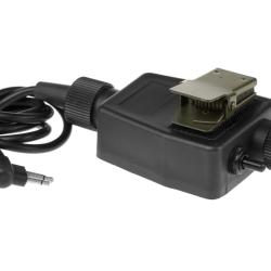 Z-Tactical zTEA PTT Motorola 2-Pin Connector Black - R&eacute;f: 10251506000