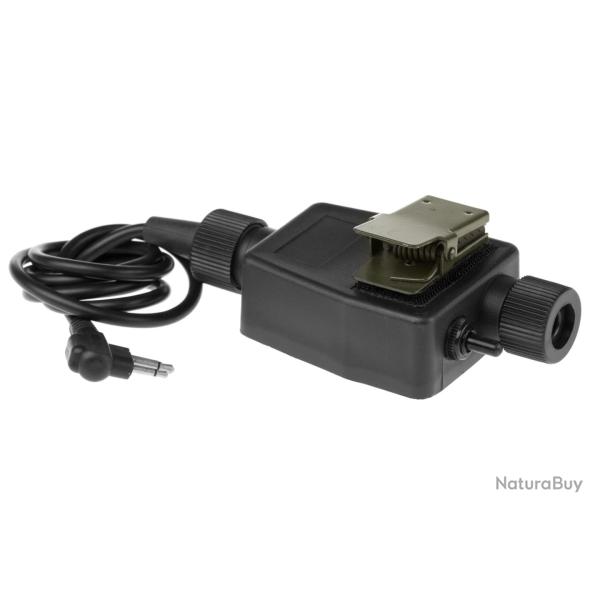 Z-Tactical zTEA PTT Motorola 2-Pin Connector Black - R�f: 10251506000