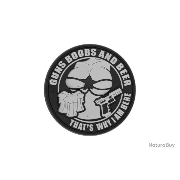 JTG Guns Boobs and Beer Rubber Patch Multicolor - R�f: 10567450000
