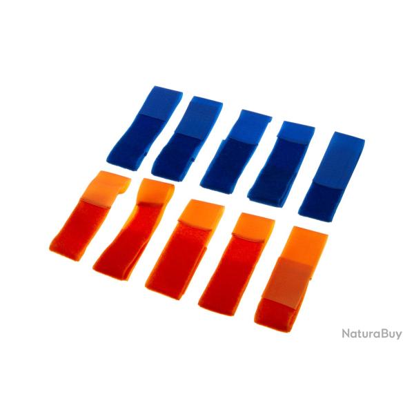 Invader Gear Team Patch Set Blue / Orange 10 pcs - R�f: 10410400000