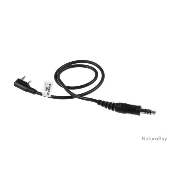 Z-Tactical Z4 PTT Cable Kenwood Connector Black - R�f: 10321506000