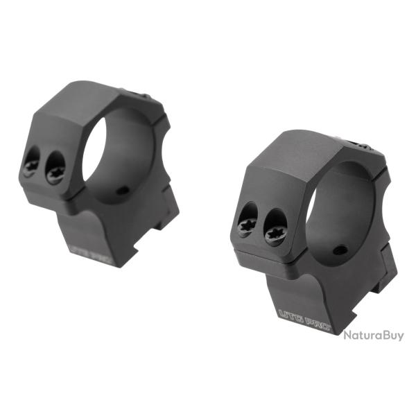 Leapers P.O.I. Medium Profile 30 mm Dovetail Rings Black - R�f: 12816206000