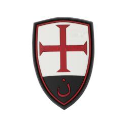 JTG Crusader Shield Rubber Patch Green - R&eacute;f: 10566920000