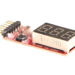 VB Power Simple Voltage Display 1-6S Lipo Voltage Meter - R&eacute;f: 10908000000