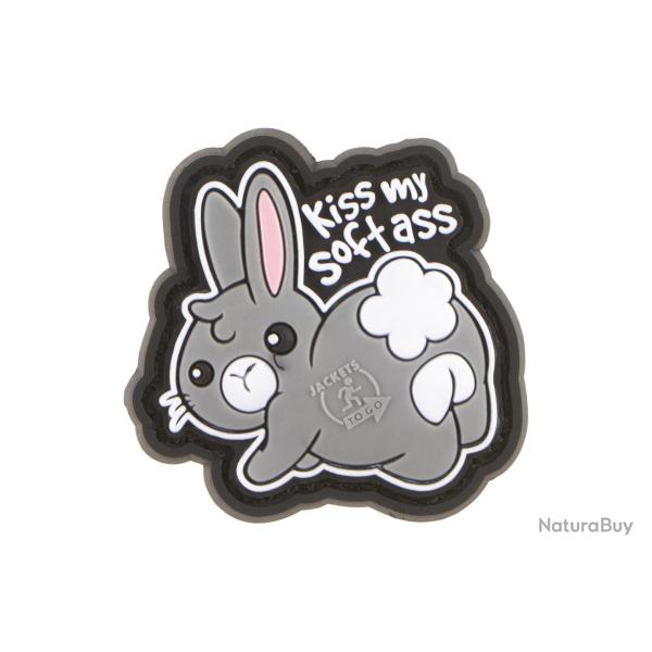 JTG Kiss My Soft Ass Rubber Patch Multicolor - R�f: 12836450000