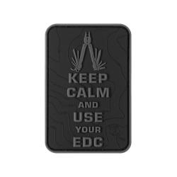 JTG Keep Calm EDC Rubber Patch Multicolor - R&eacute;f: 10701150000