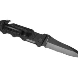 Smith & Wesson Border Guard SWBG1S Serrated Folder Black - R&eacute;f: 10408206000