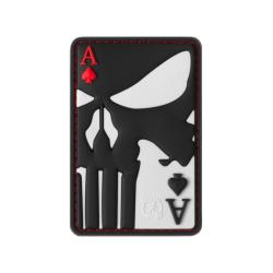 JTG Punisher Ace of Spades Rubber Patch Multicolor - R&eacute;f: 10700750000