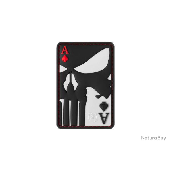 JTG Punisher Ace of Spades Rubber Patch Multicolor - R�f: 10700750000