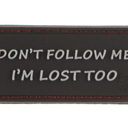 JTG I'm Lost Too Rubber Patch Black - R&eacute;f: 12836306000