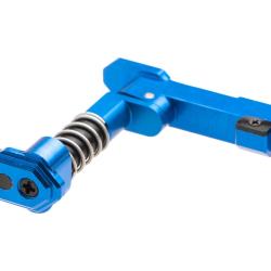 Maxx Model CNC Aluminum Advanced Magazine Release Style B Blue - R&eacute;f: 10827270000