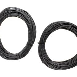 Gate Low Resistance Wire 2x 25m Black - R&eacute;f: 11150500000