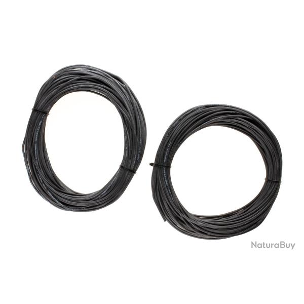 Gate Low Resistance Wire 2x 25m Black - R�f: 11150500000