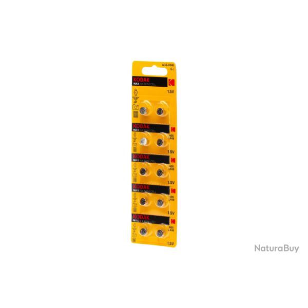Kodak LR48 / AG5 10pcs - R�f: 11040500000