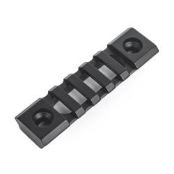 Metal 5-Slot Aluminum Rail for Keymod Black - R&eacute;f: 11402406000