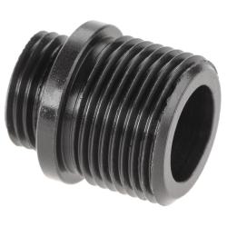 Madbull Steel Silencer Adapter WE / Socom Gear Black - R&eacute;f: 10191206000