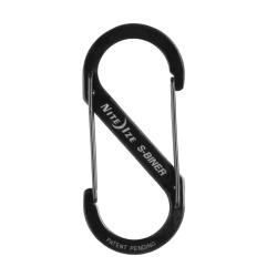 Nite Ize S-Biner Steel #5 Black - R&eacute;f: 10377206000