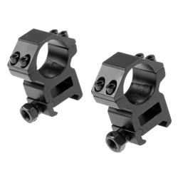 Pirate Arms 25.4mm High Type Mount Rings Black - R&eacute;f: 10498006000