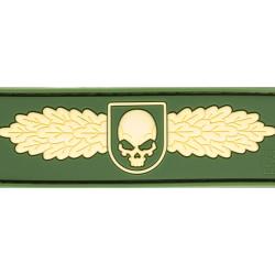 JTG SOF Skull Badge Rubber Patch Multicolor - R&eacute;f: 10174450000