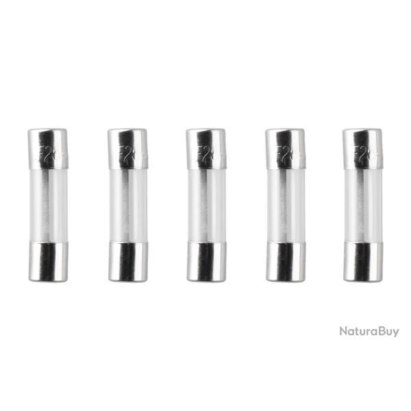 Nimrod Glass Type Fuse 5x20mm 25A 5pcs - R�f: 11267600000