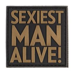 JTG Sexiest Man Alive Patch Black - R&eacute;f: 11342306000