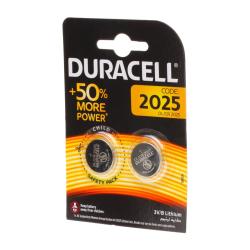 Duracell CR2025 2pcs - R&eacute;f: 11040100000