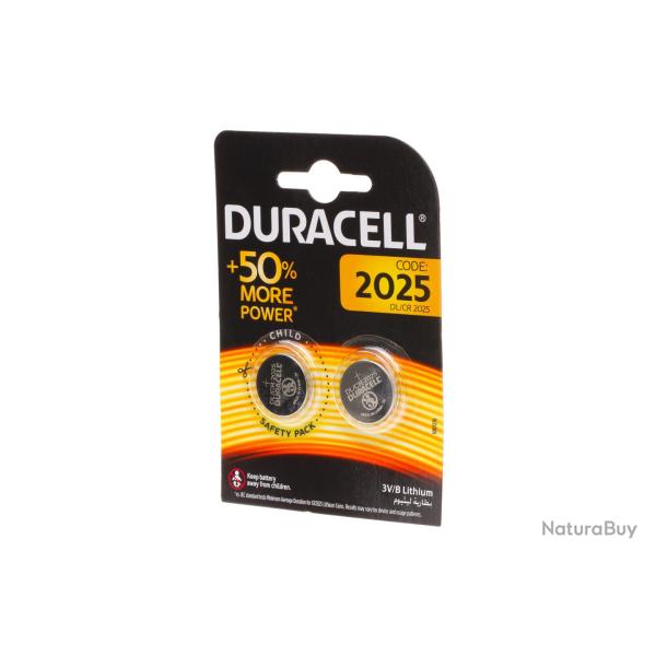 Duracell CR2025 2pcs - R�f: 11040100000
