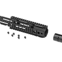 Madbull Noveske 10 Inch Free Float Handguard Open Top Black - R&eacute;f: 10128006000