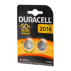Duracell CR2016 2pcs - R&eacute;f: 11039800000