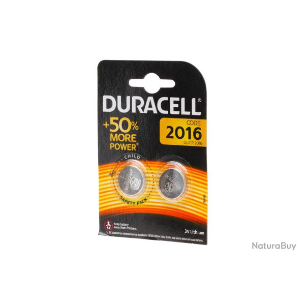 Duracell CR2016 2pcs - R�f: 11039800000