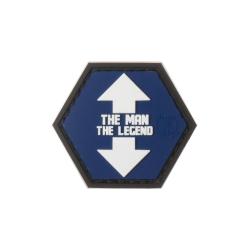 JTG The Man The Legend Rubber Patch Multicolor - R&eacute;f: 10865650000