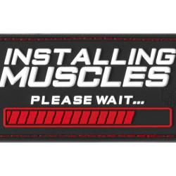 JTG Installing Muscles Rubber Patch Multicolor - R&eacute;f: 10700650000