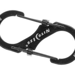 Nite Ize S-Biner SlideLock #2 Black - R&eacute;f: 12176106000