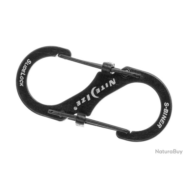 Nite Ize S-Biner SlideLock #2 Black - R�f: 12176106000