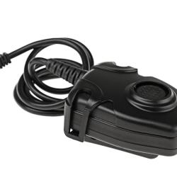 Z-Tactical PTT Yaesu Connector Black - R&eacute;f: 10252106000