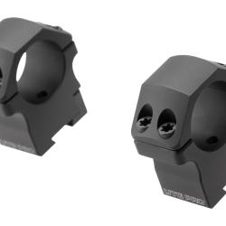 Leapers P.O.I. Medium Profile 1 Inch Dovetail Rings Black - R&eacute;f: 12815906000