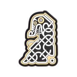 JTG Northman Tribal Dragon Ship Head Rubber Patch Multicolor - R&eacute;f: 11232750000