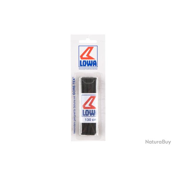 Lowa Shoe Laces 130 cm Black - R�f: 12680406000