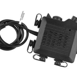Z-Tactical Tacmic CT5 PTT Motorola 1-Pin Connector Black - R&eacute;f: 10718606000