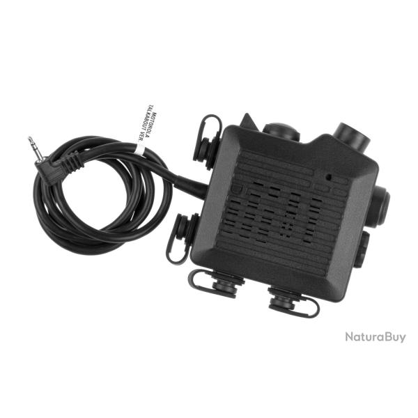 Z-Tactical Tacmic CT5 PTT Motorola 1-Pin Connector Black - R�f: 10718606000