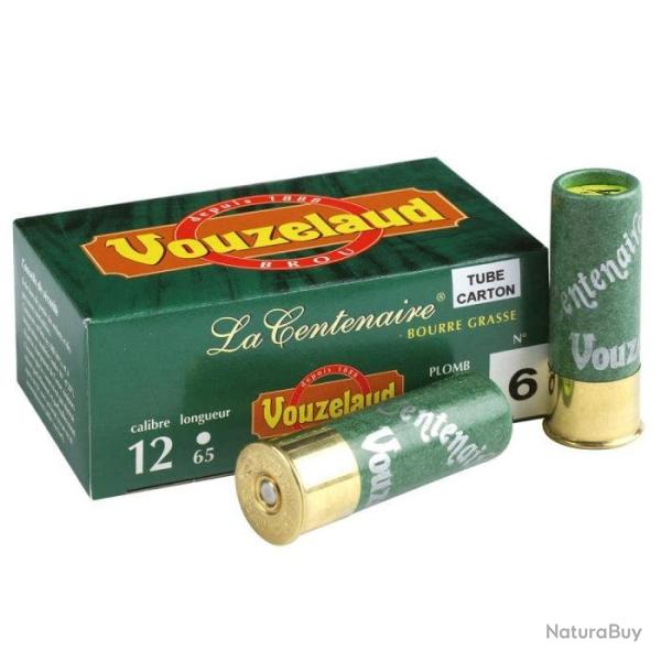 Cartouches Vouzelaud La centenaire tube carton - Cal. 12/65 5 - 7