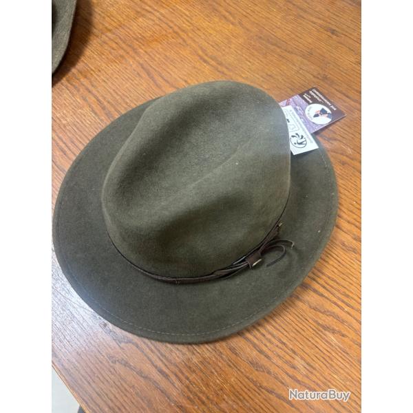 chapeau de chasse kaki taille 60 a vendre aux ench�re destockage armurerie